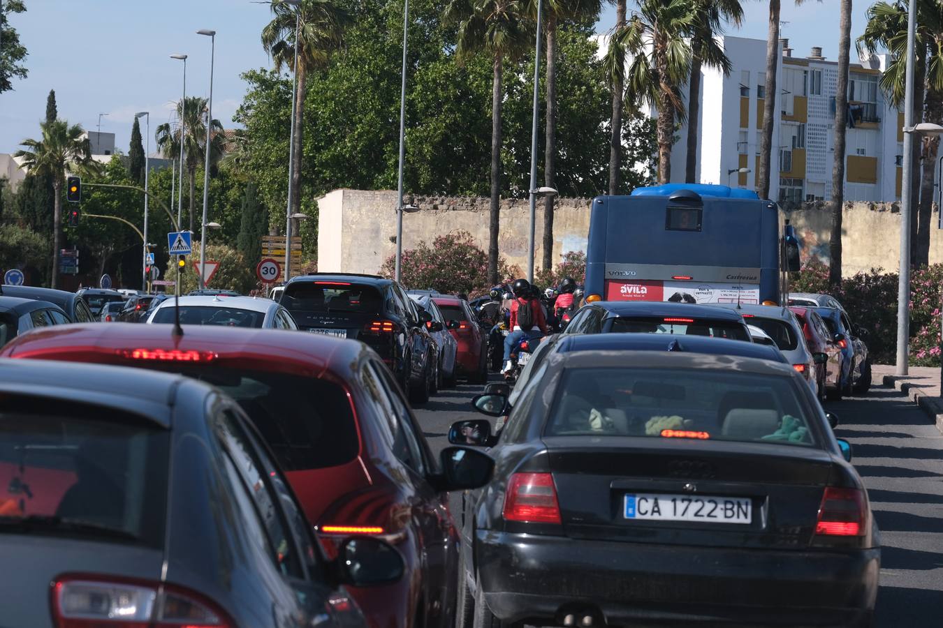 Ambiente de motos en El Puerto