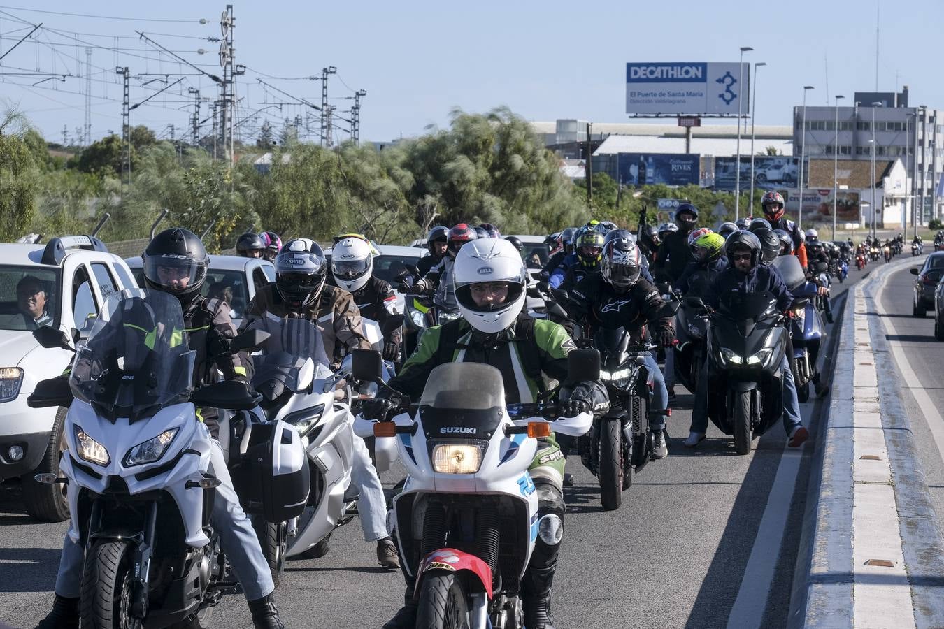 Ambiente de motos en El Puerto