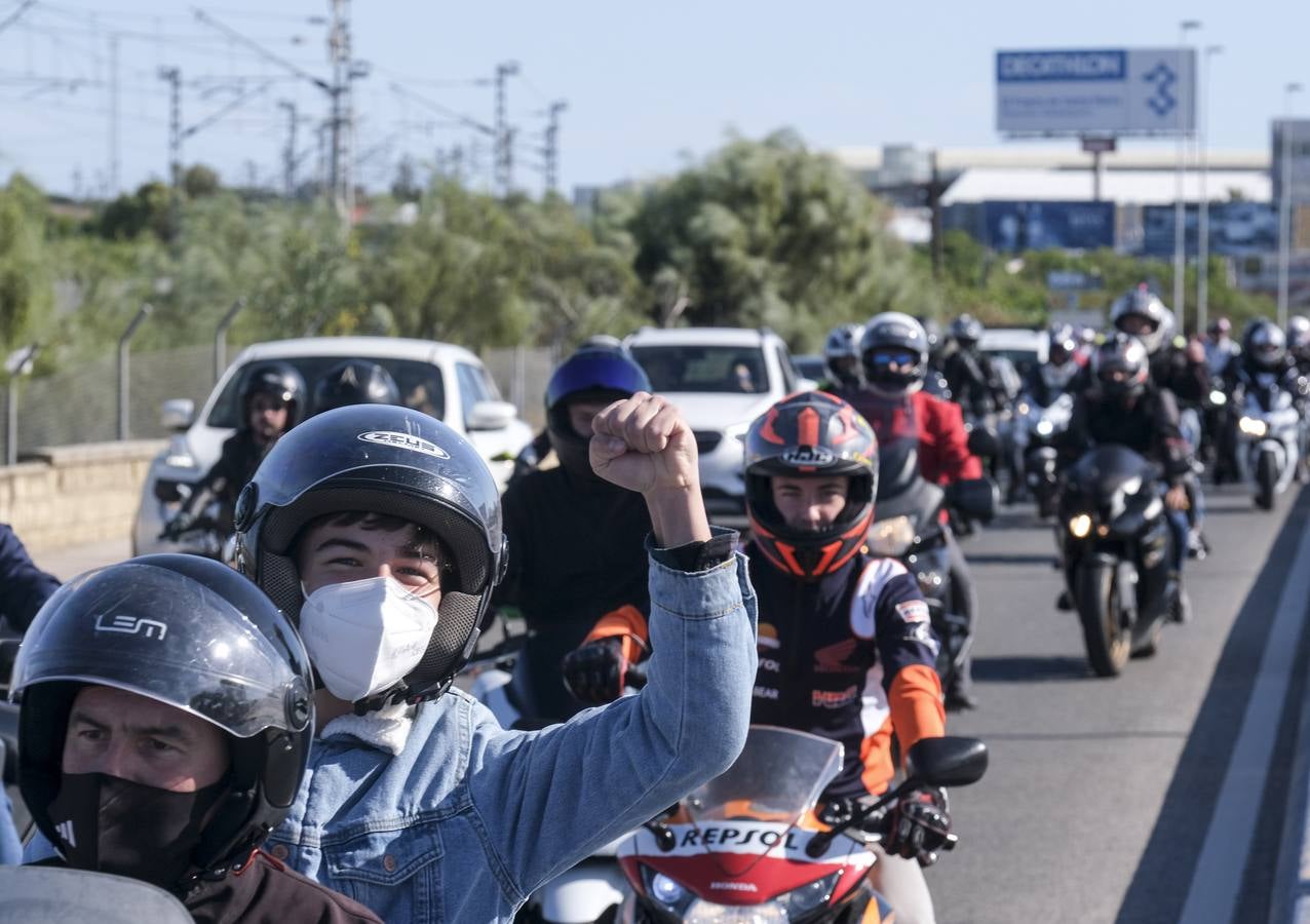 Ambiente de motos en El Puerto