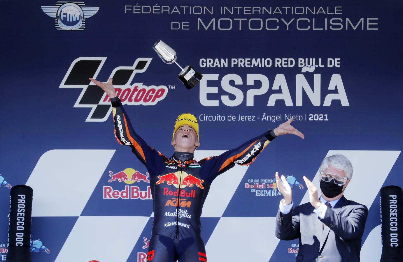 Momentos más asombrosos del Gran Premio Moto GP en Jerez 2021