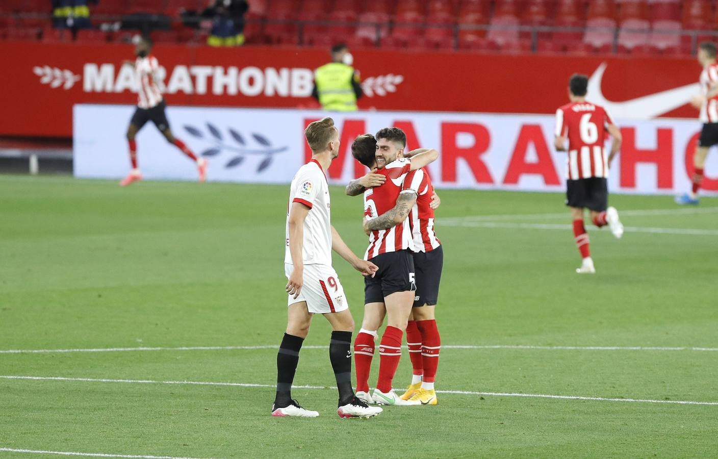 Encuentro entre el Sevilla F.C. y el Athletic de Bilbao