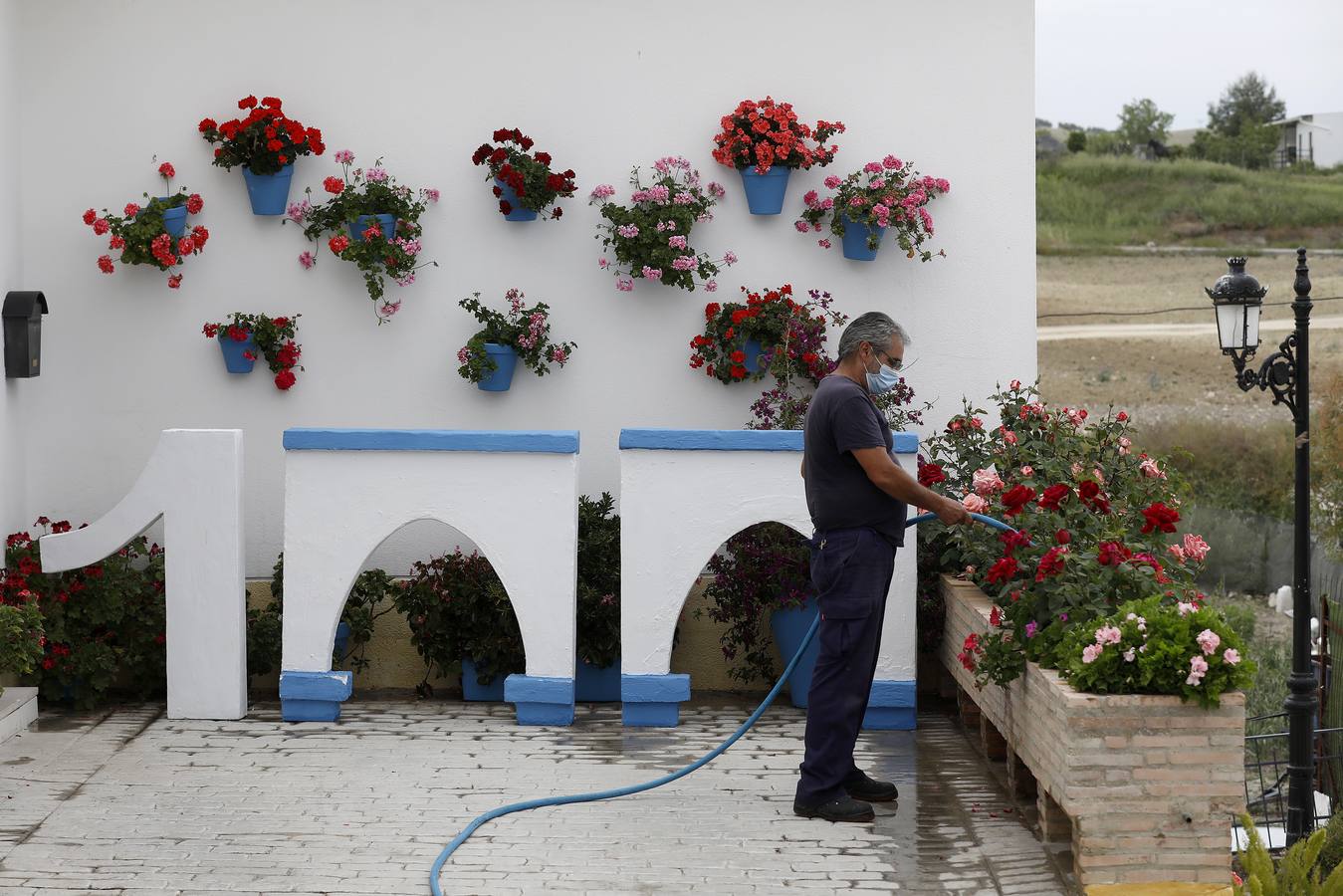 Cañete de las Torres y su paraíso floral, en imágenes