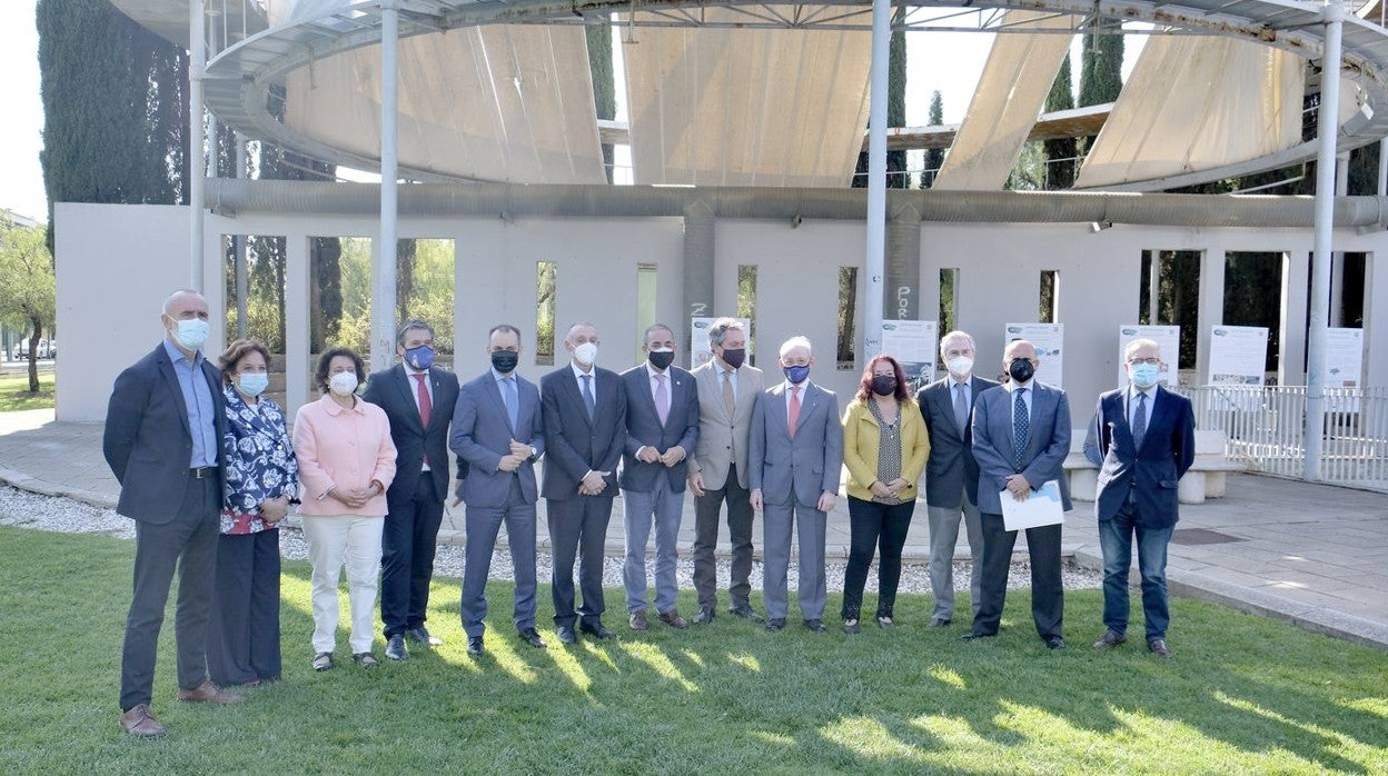 En imágenes, presentación del Proyecto Qanat de la Cartuja