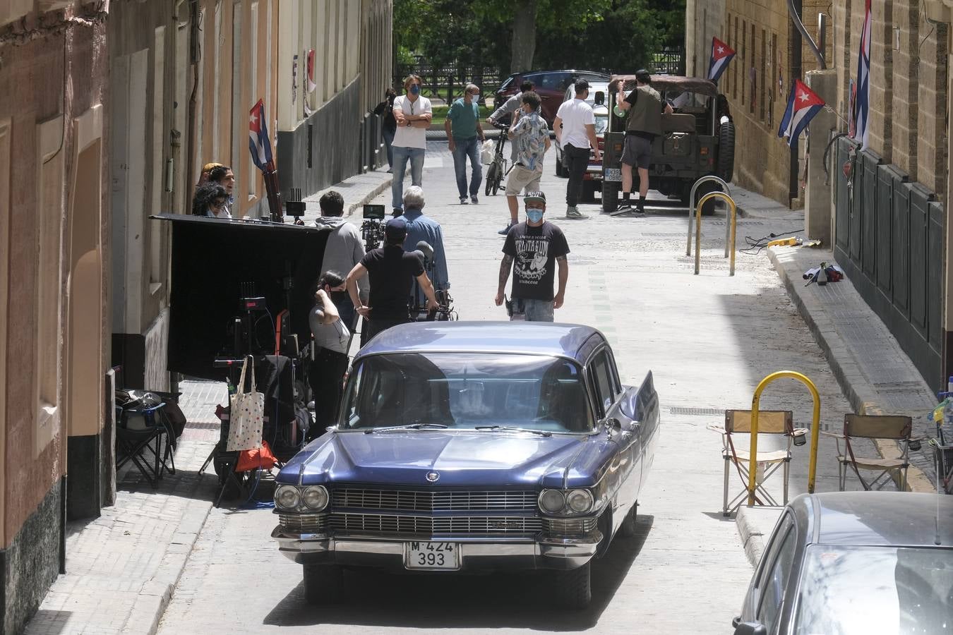 FOTOS: Así es el rodaje de &#039;Cuba Libre&#039; en Cádiz