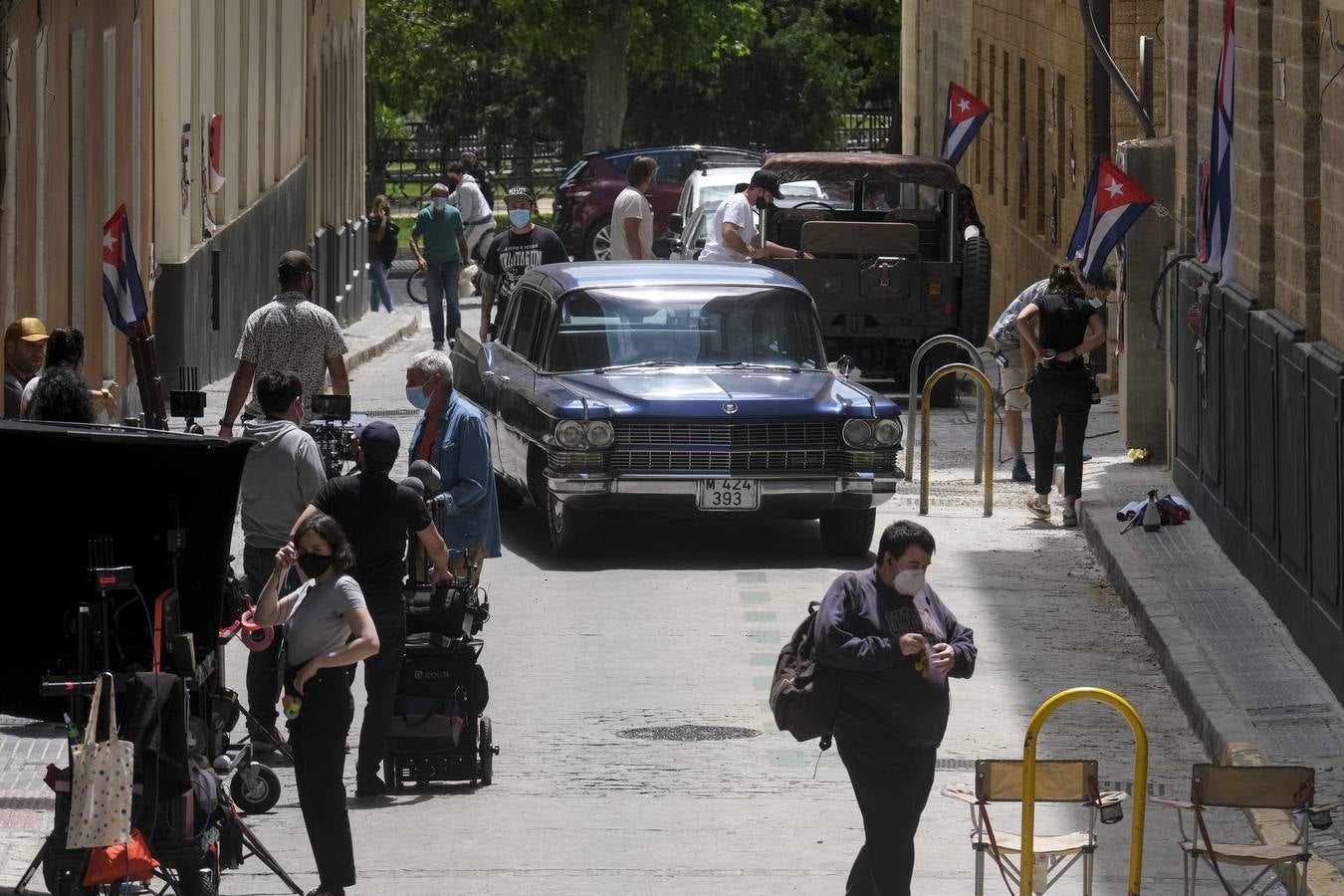 FOTOS: Así es el rodaje de &#039;Cuba Libre&#039; en Cádiz