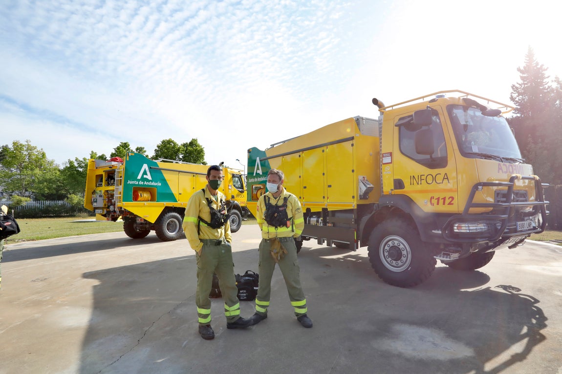 Presentación del nuevo equipamiento del Infoca