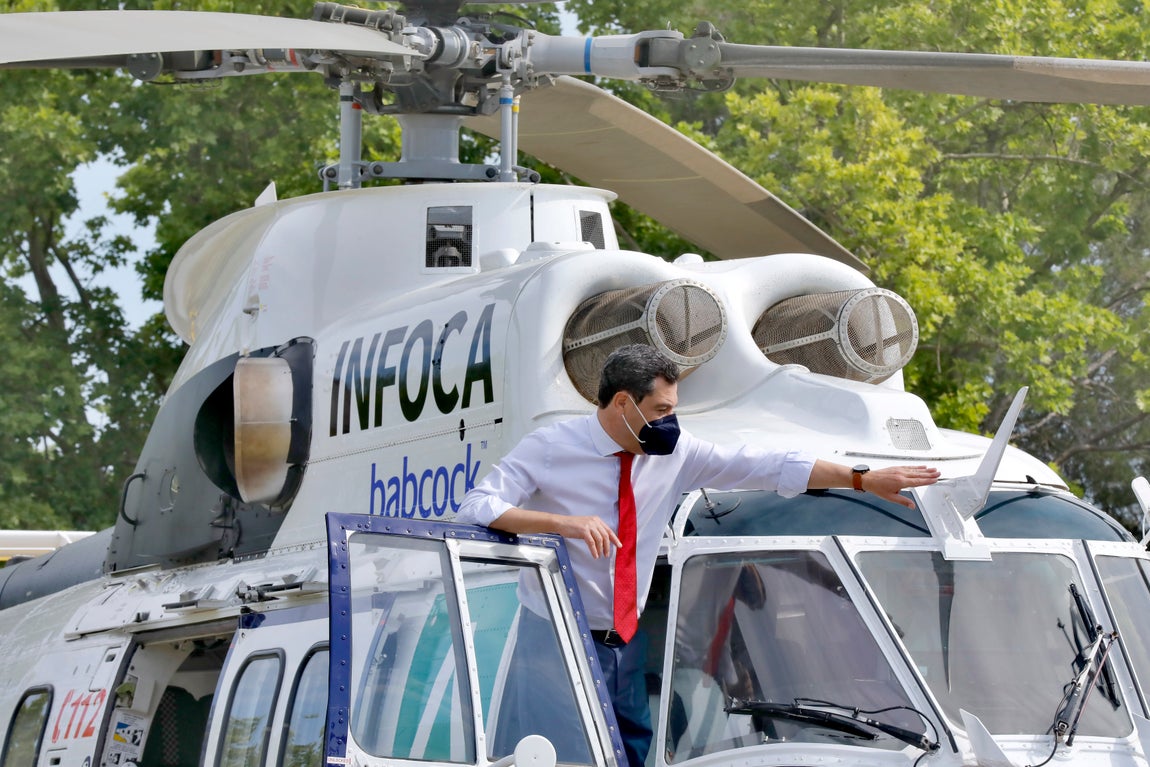 Presentación del nuevo equipamiento del Infoca