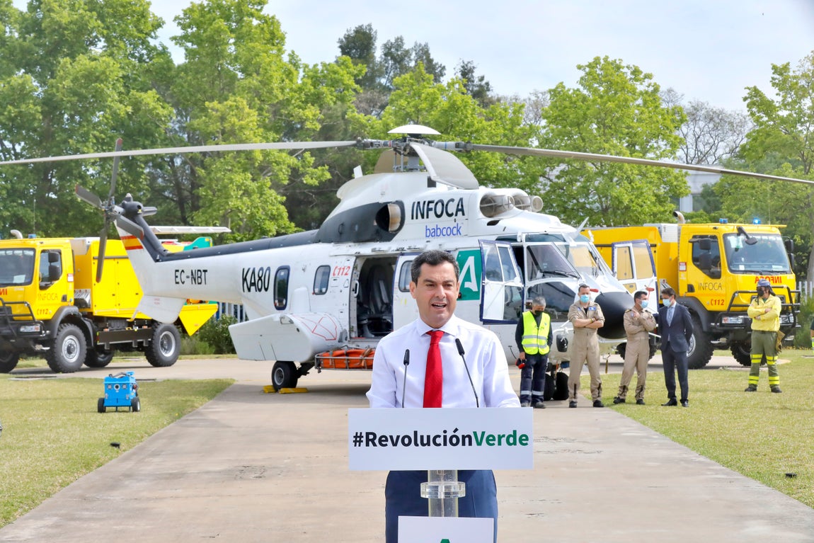 Presentación del nuevo equipamiento del Infoca