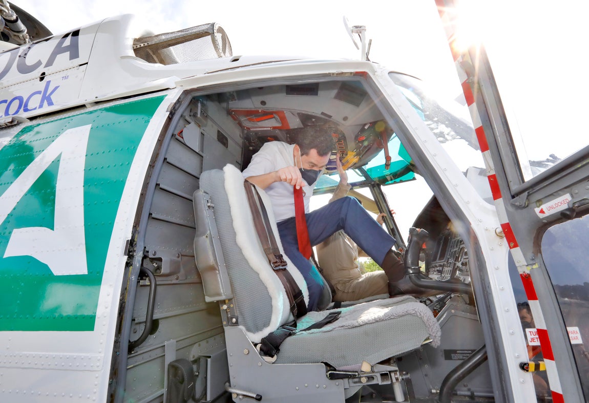 Presentación del nuevo equipamiento del Infoca