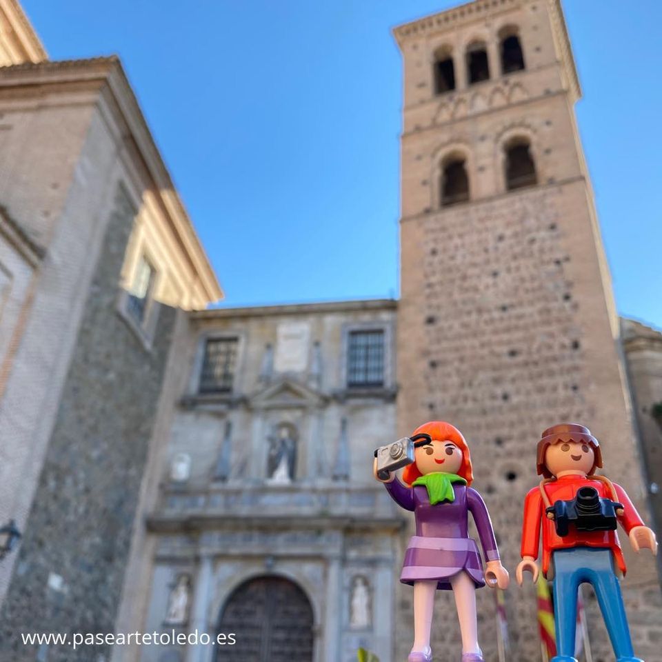 Los playmobil, de turismo por Toledo