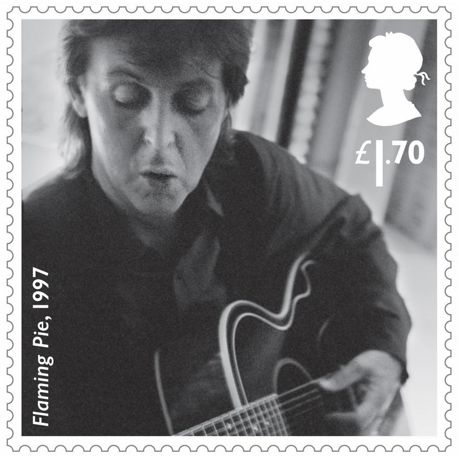 «Esta emisión de sellos dedicada es un homenaje a uno de los iconos musicales más queridos y venerados del Reino Unido», ha inistido Gold.