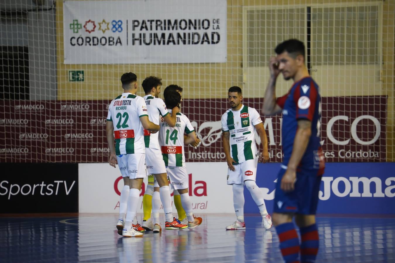 La victoria del Córdoba Patrimonio ante el Levante, en imágenes