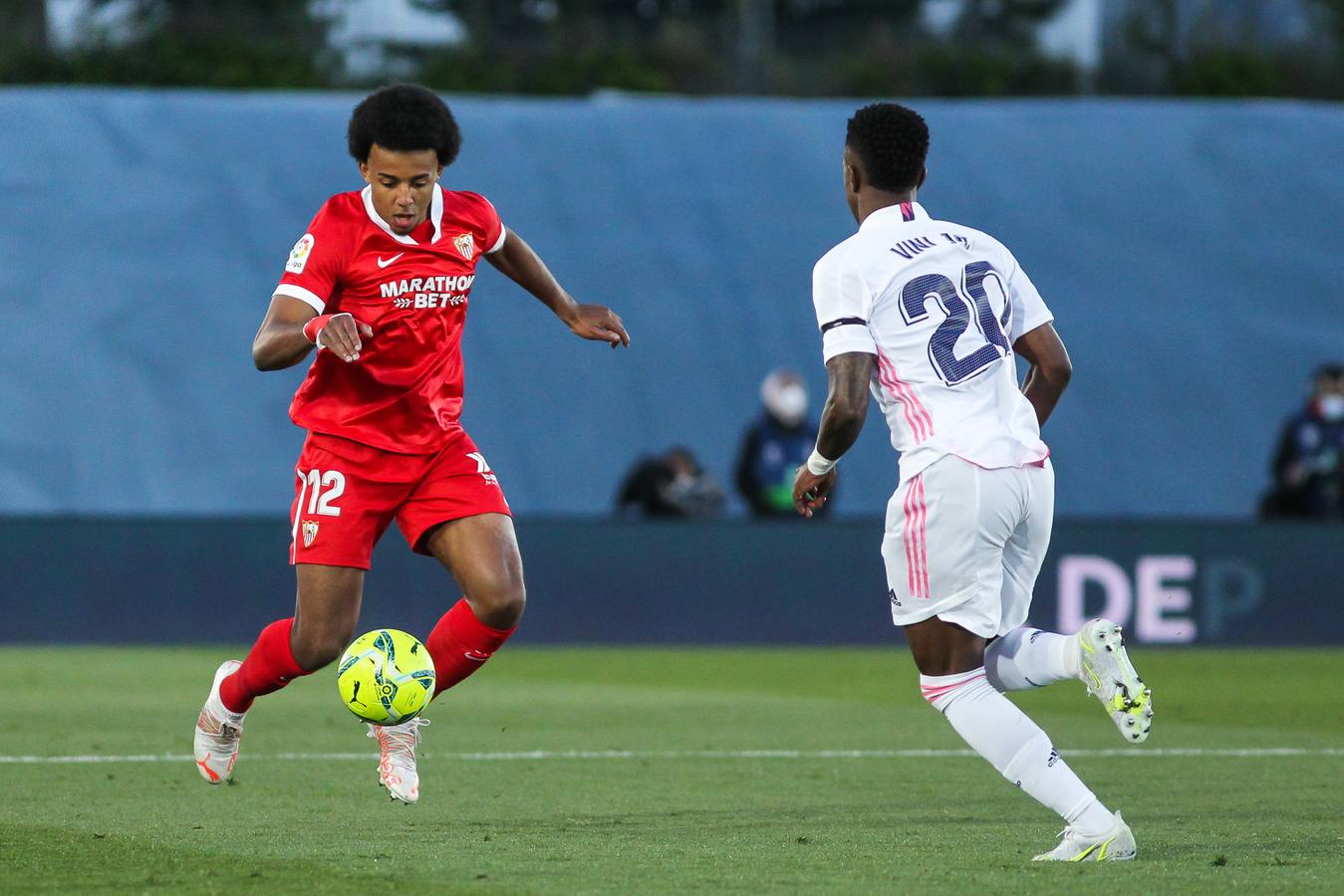 Partido entre el Real Madrid y el Sevilla