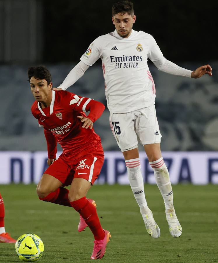 Partido entre el Real Madrid y el Sevilla