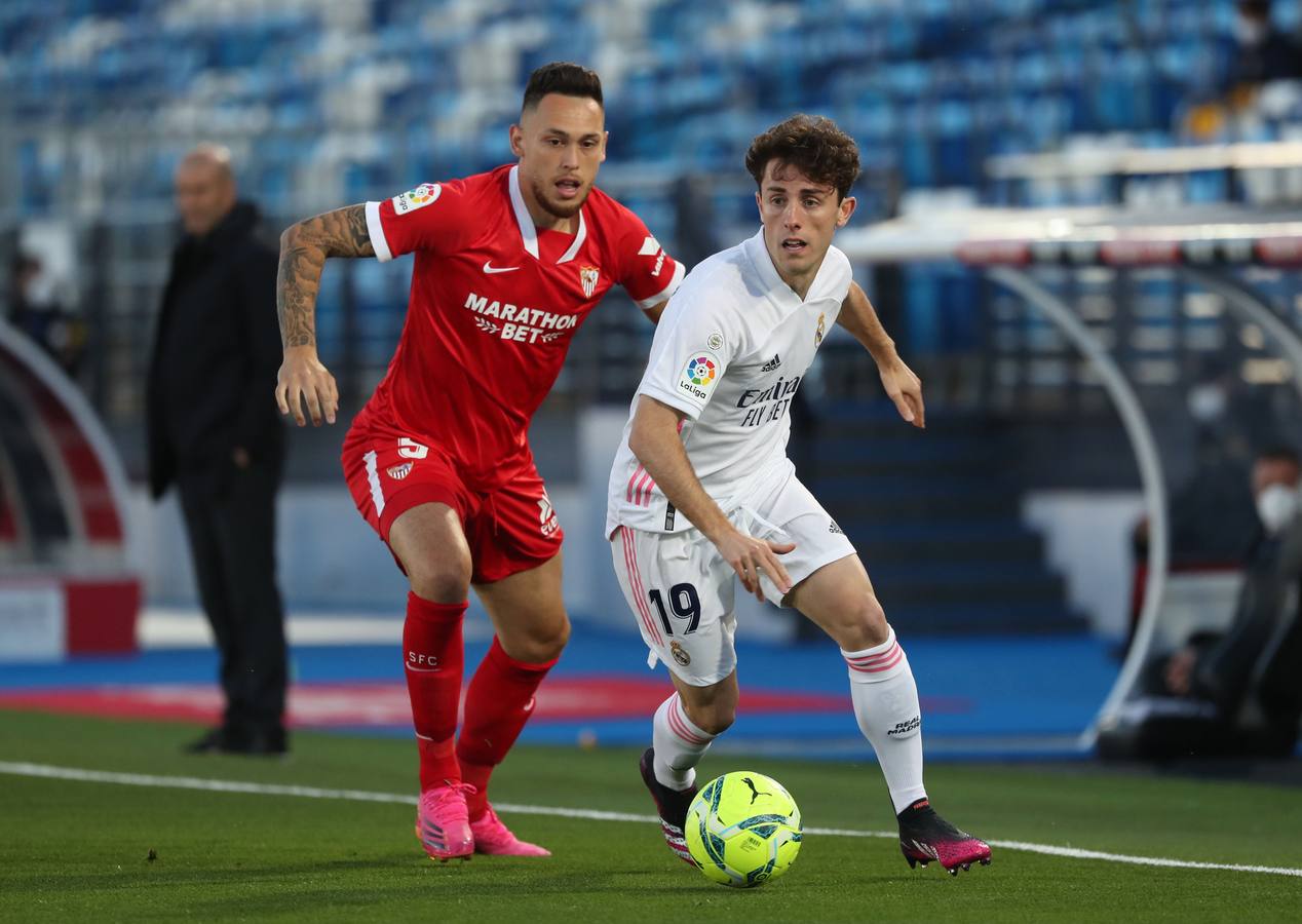 Partido entre el Real Madrid y el Sevilla