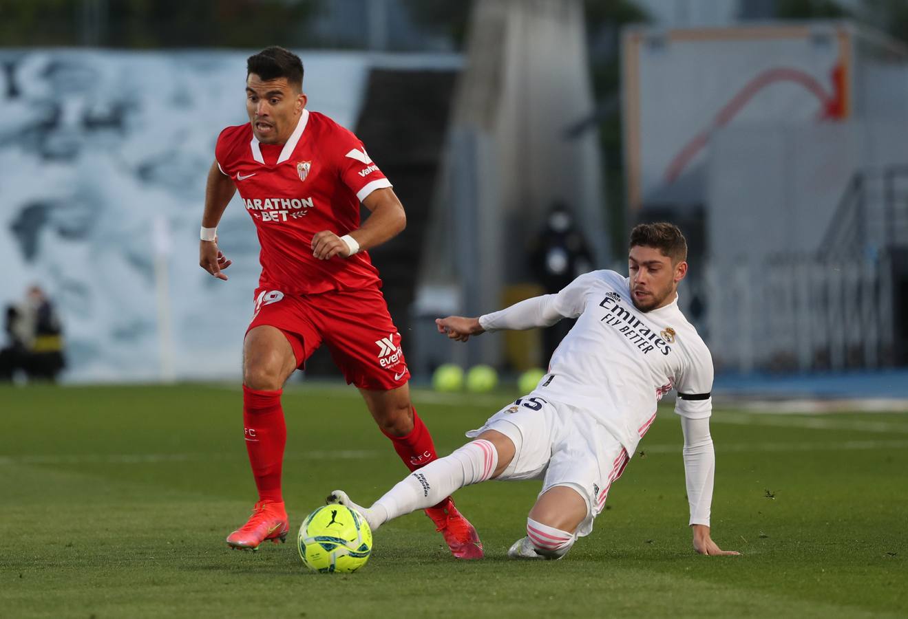 Partido entre el Real Madrid y el Sevilla