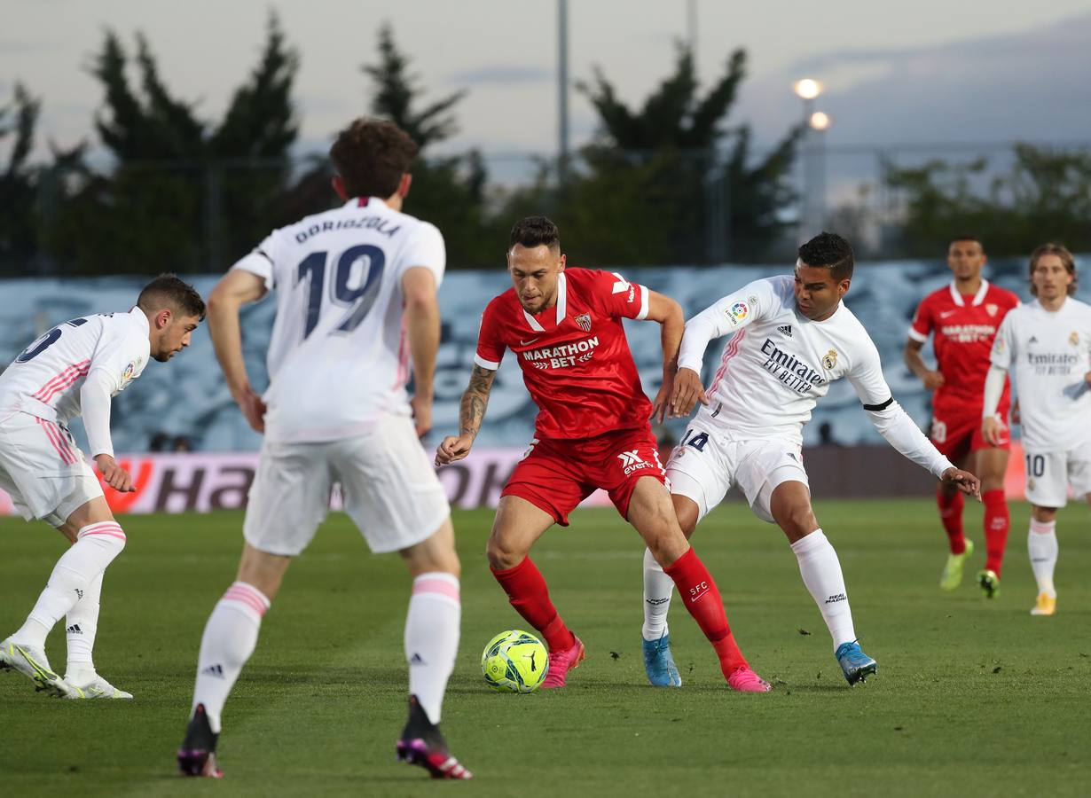 Las mejores imágenes del partido entre el Real Madrid y el Sevilla