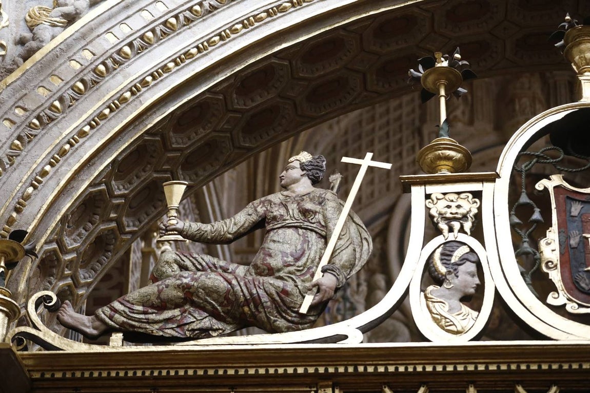 La visita del Nuncio del Papa y Juanma Moreno a las obras del Palacio Episcopal de Córdoba, en imágenes