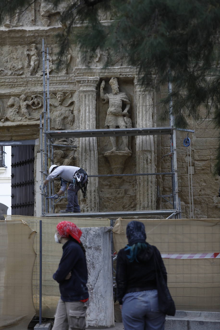 La nueva fachada del Museo Arqueológico de Córdoba, en imágenes