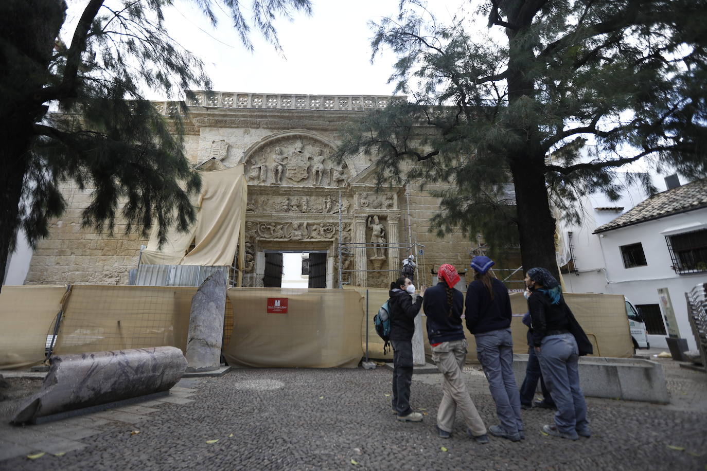 La nueva fachada del Museo Arqueológico de Córdoba, en imágenes