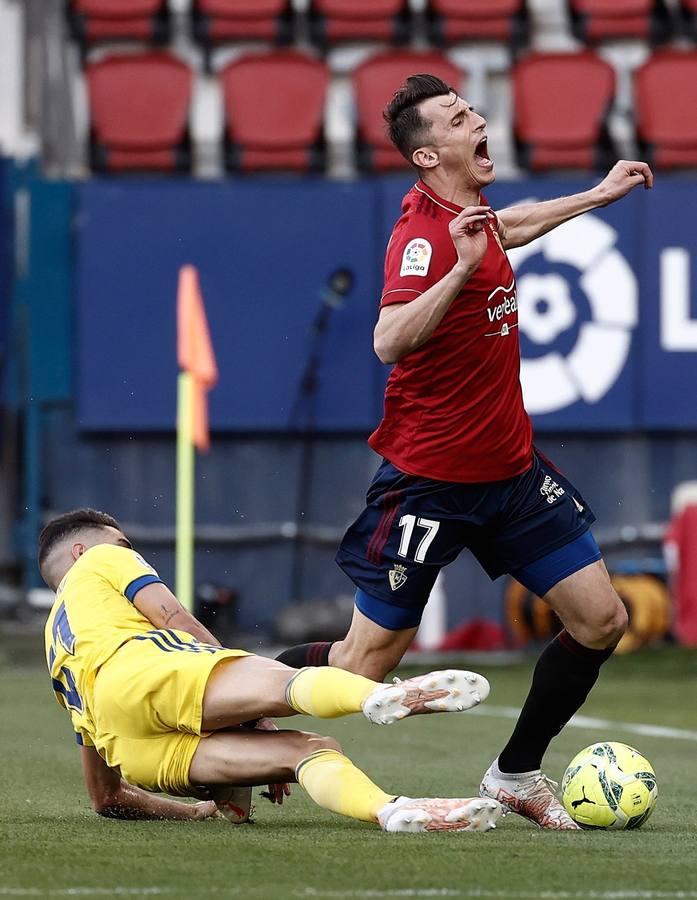 FOTOS: Las imágenes del Osasuna - Cádiz