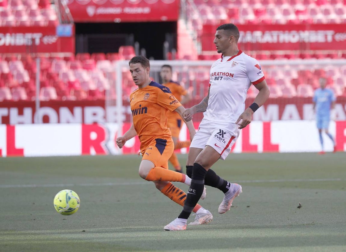 Partido entre el Sevilla F.C. y el Valencia C.F.