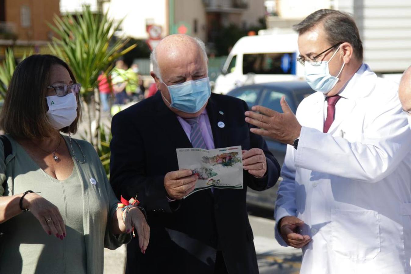 Presentación de los actos conmemorativos preparados para celebrar el 50 aniversario de los hospitales Infantil y de la Mujer del Virgen del Rocío