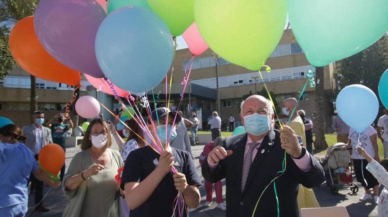 En imágenes, inauguración de los actos por el 50 aniversario de los hospitales Infantil y de la Mujer del Virgen del Rocío