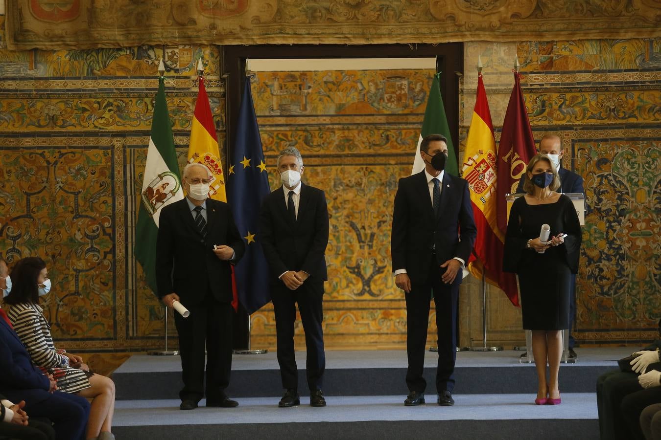 Entrega de las Medallas al Mérito de la Protección Civil de la Delegación del Gobierno de Andalucía