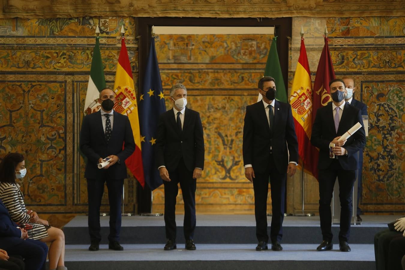 Entrega de las Medallas al Mérito de la Protección Civil de la Delegación del Gobierno de Andalucía