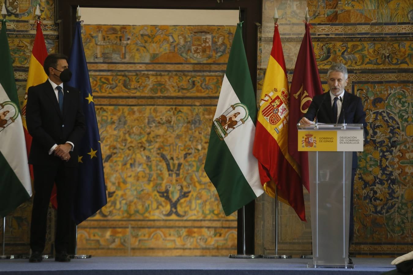 Entrega de las Medallas al Mérito de la Protección Civil de la Delegación del Gobierno de Andalucía