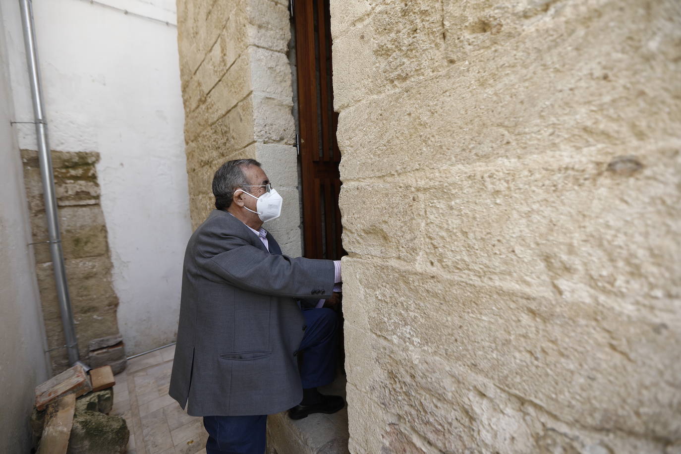 El alminar de San Juan de los Caballeros de Córdoba restaurado, en imágenes