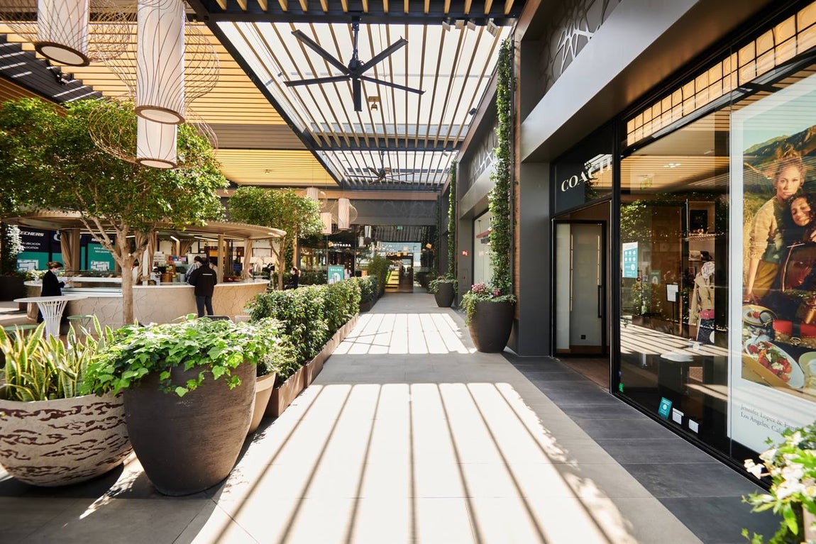 Aspecto del complejo Sevilla Fashion Outlet cuando sea  reformado