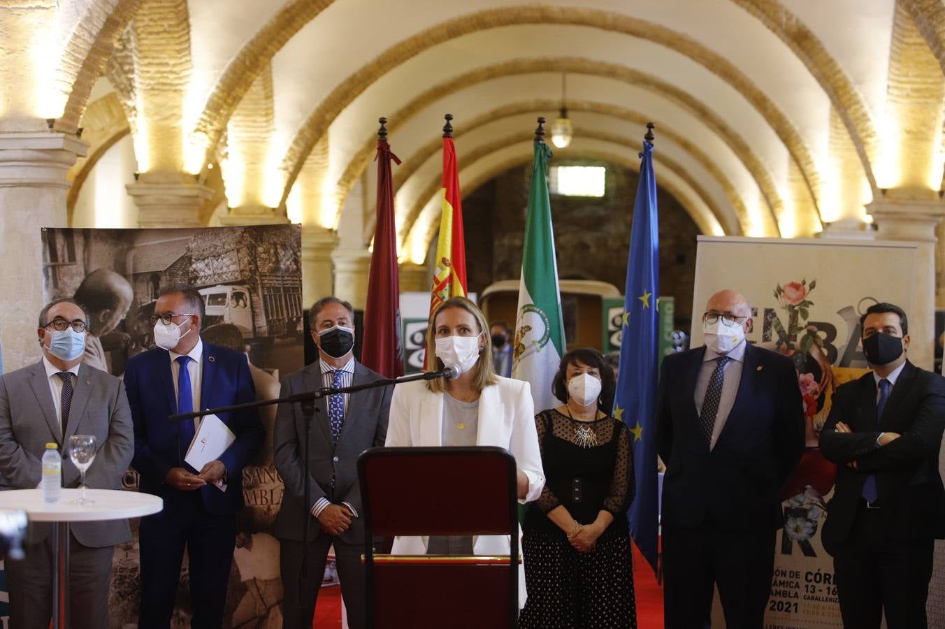 La cerámica de La Rambla en las Caballerizas Reales de Córdoba, en imágenes