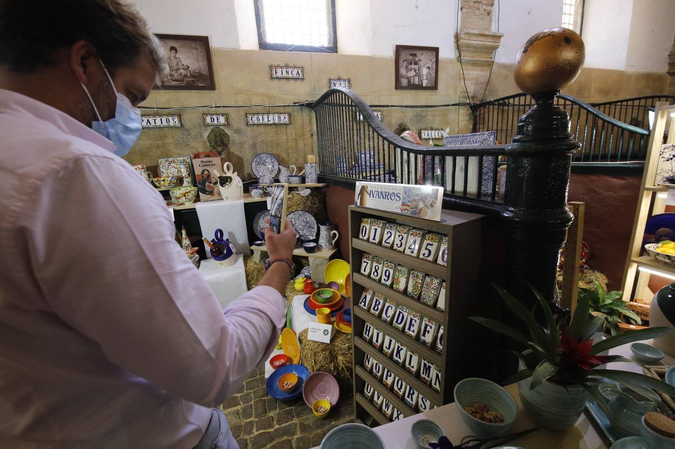 La cerámica de La Rambla en las Caballerizas Reales de Córdoba, en imágenes