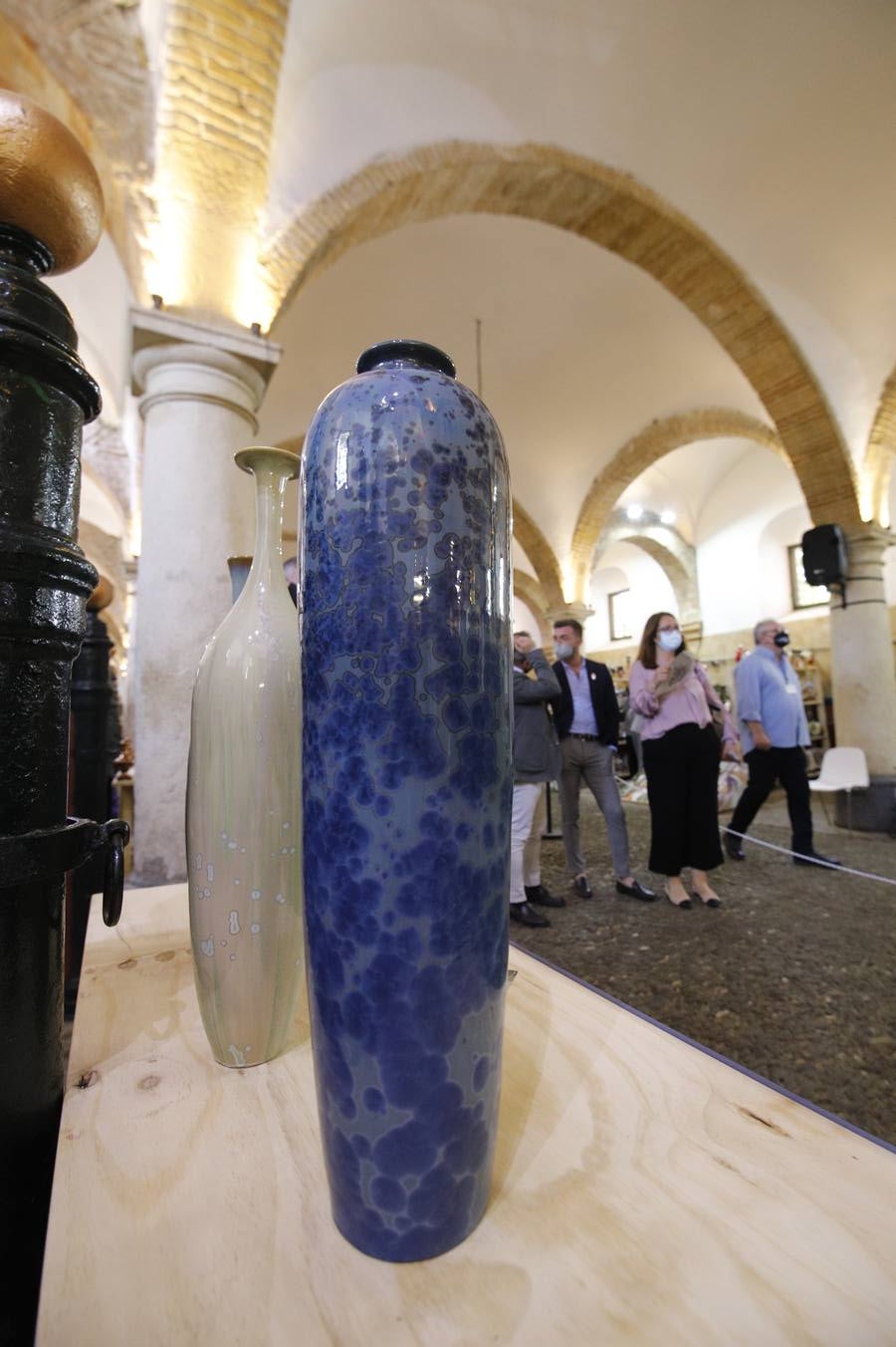 La cerámica de La Rambla en las Caballerizas Reales de Córdoba, en imágenes