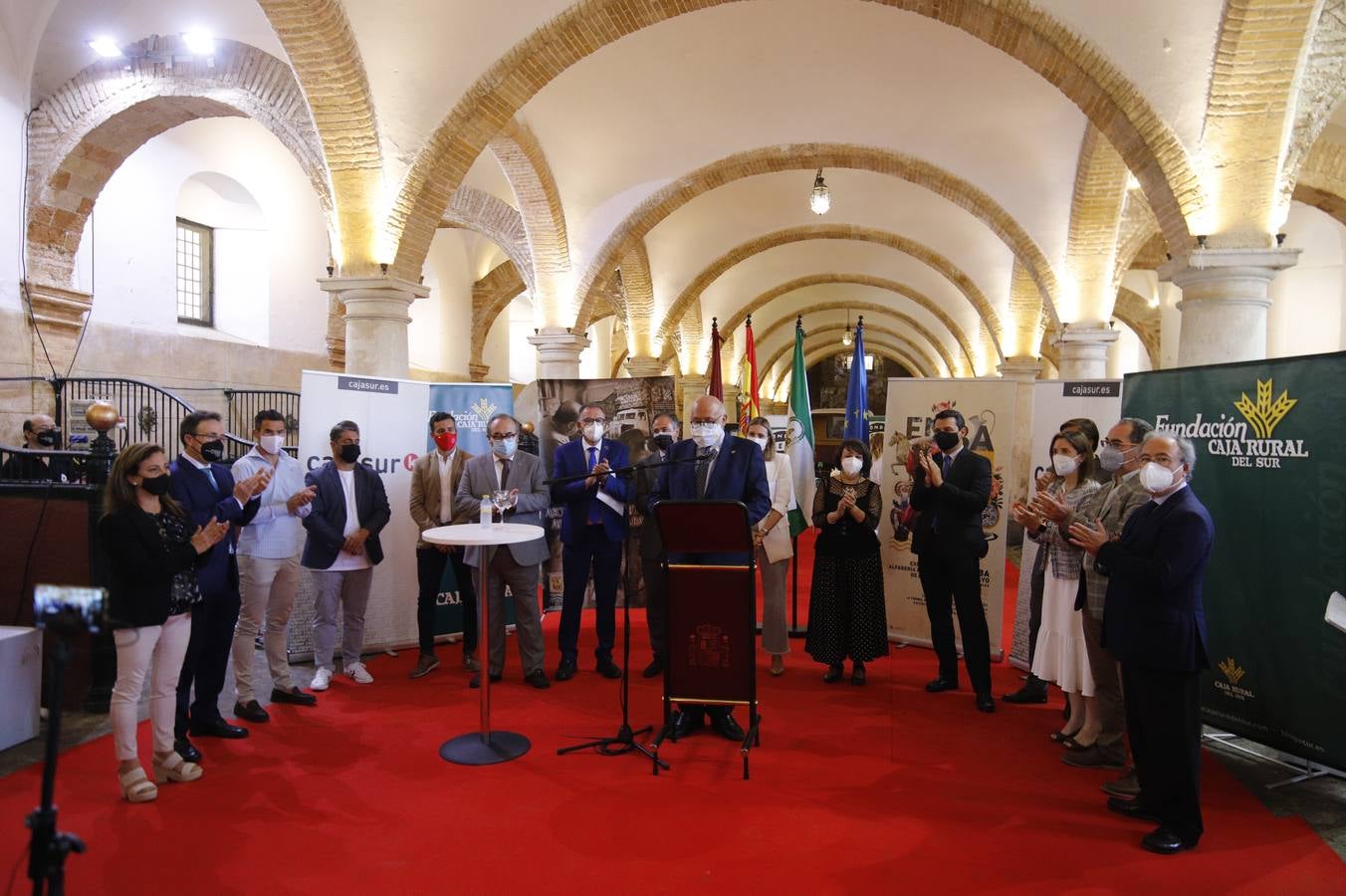 La cerámica de La Rambla en las Caballerizas Reales de Córdoba, en imágenes