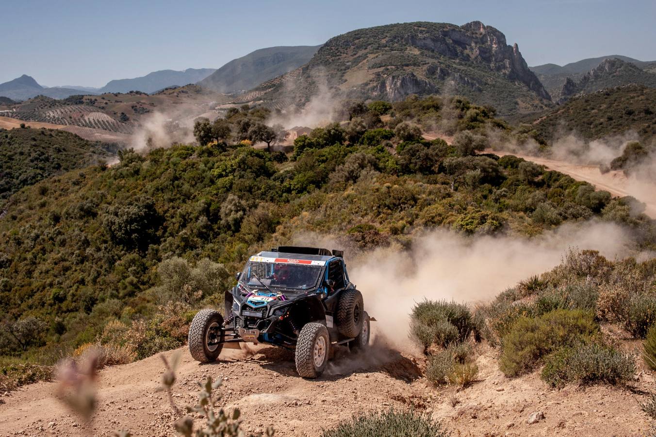 El paso de Carlos Sainz por Palma del Río y Santaella con el Andalucía Rally, en imágenes