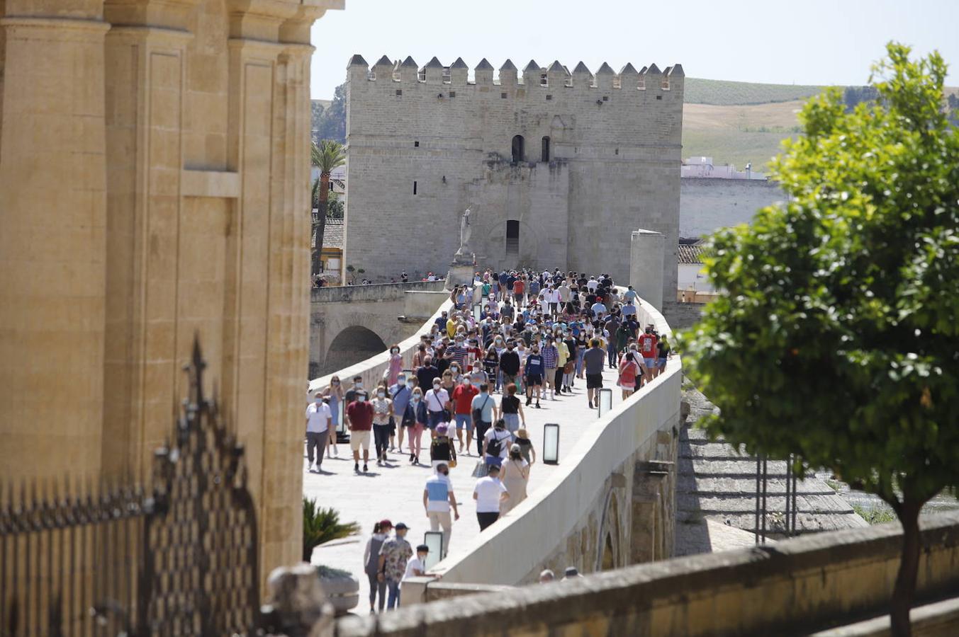 El ambiente turístico en Córdoba este sábado, en imágenes