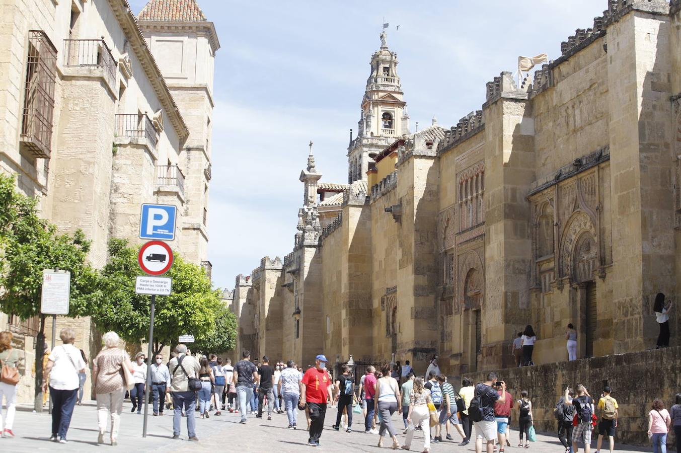 El ambiente turístico en Córdoba este sábado, en imágenes