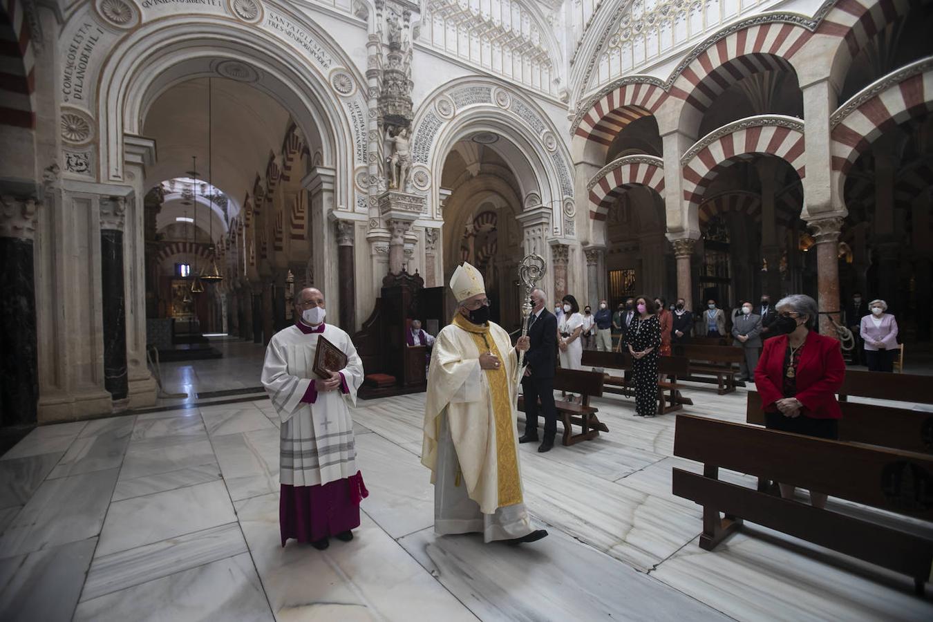 La cita de las hermandades de Gloria en la Catedral de Córdoba, en imágenes