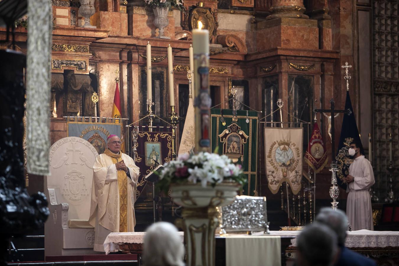 La cita de las hermandades de Gloria en la Catedral de Córdoba, en imágenes