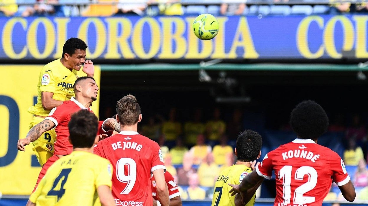 En imágenes, el partido entre el Villarreal C.F. y el Sevilla F.C.