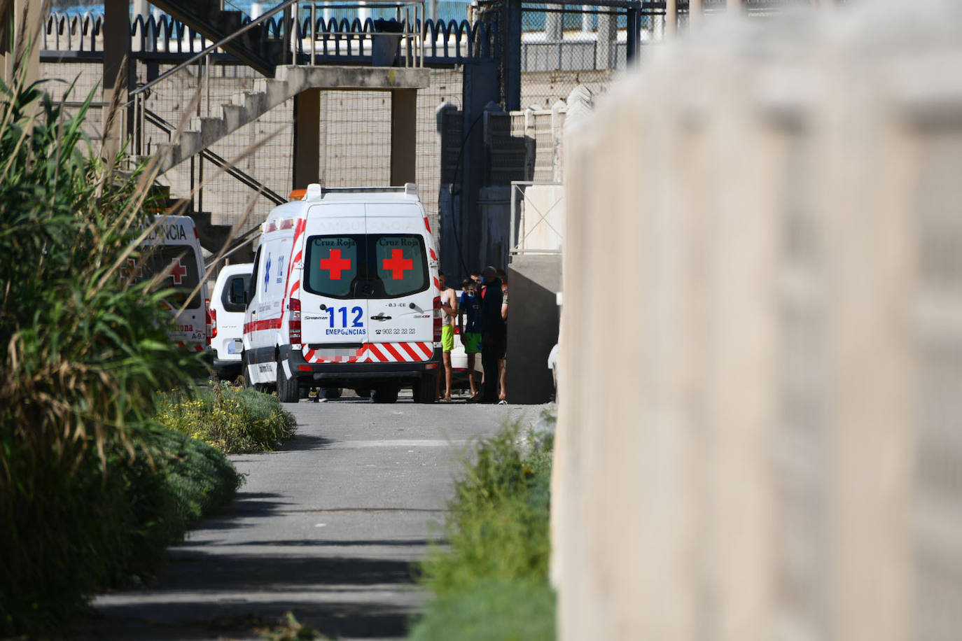 Cruz Roja solo ha tenido que trasladar a un varón al Hospital Universitario con un cuadro de hipotermia sin gravedad aparente. 