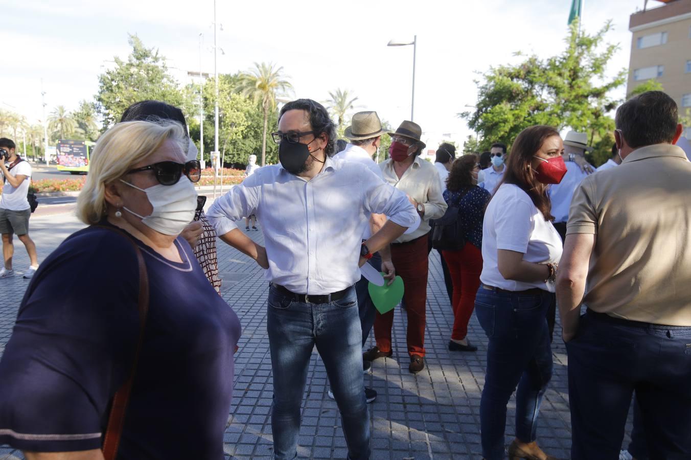 La plataforma de Susana Díaz en Córdoba, en imágenes