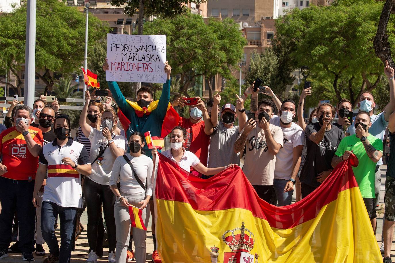 Ceuta vive una crisis migratoria sin precedentes con la entrada de miles de personas desde Marruecos. 