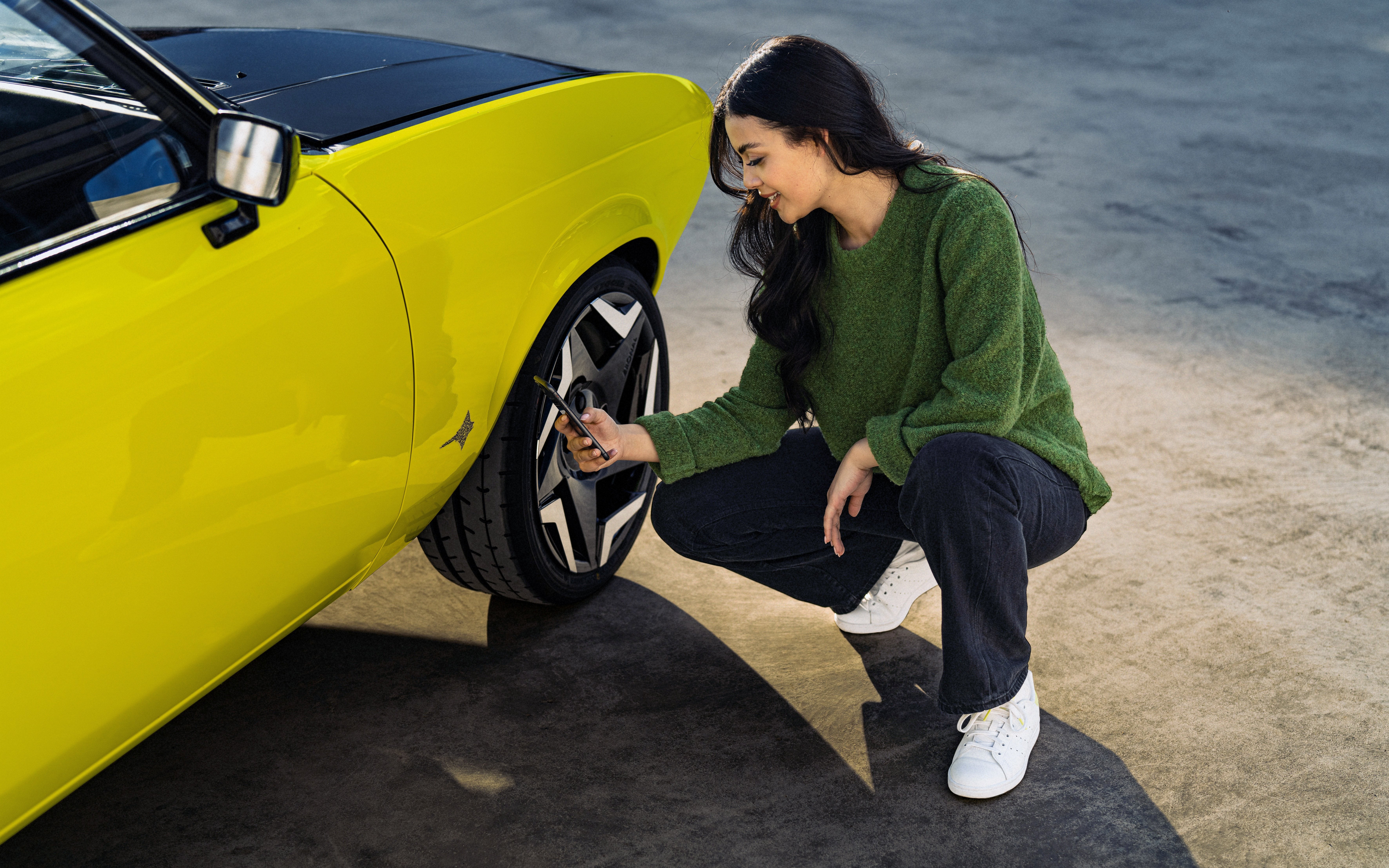 Fotogalería: Tradición y vanguardismo para el clásico Opel Manta que se convierte en eléctrico