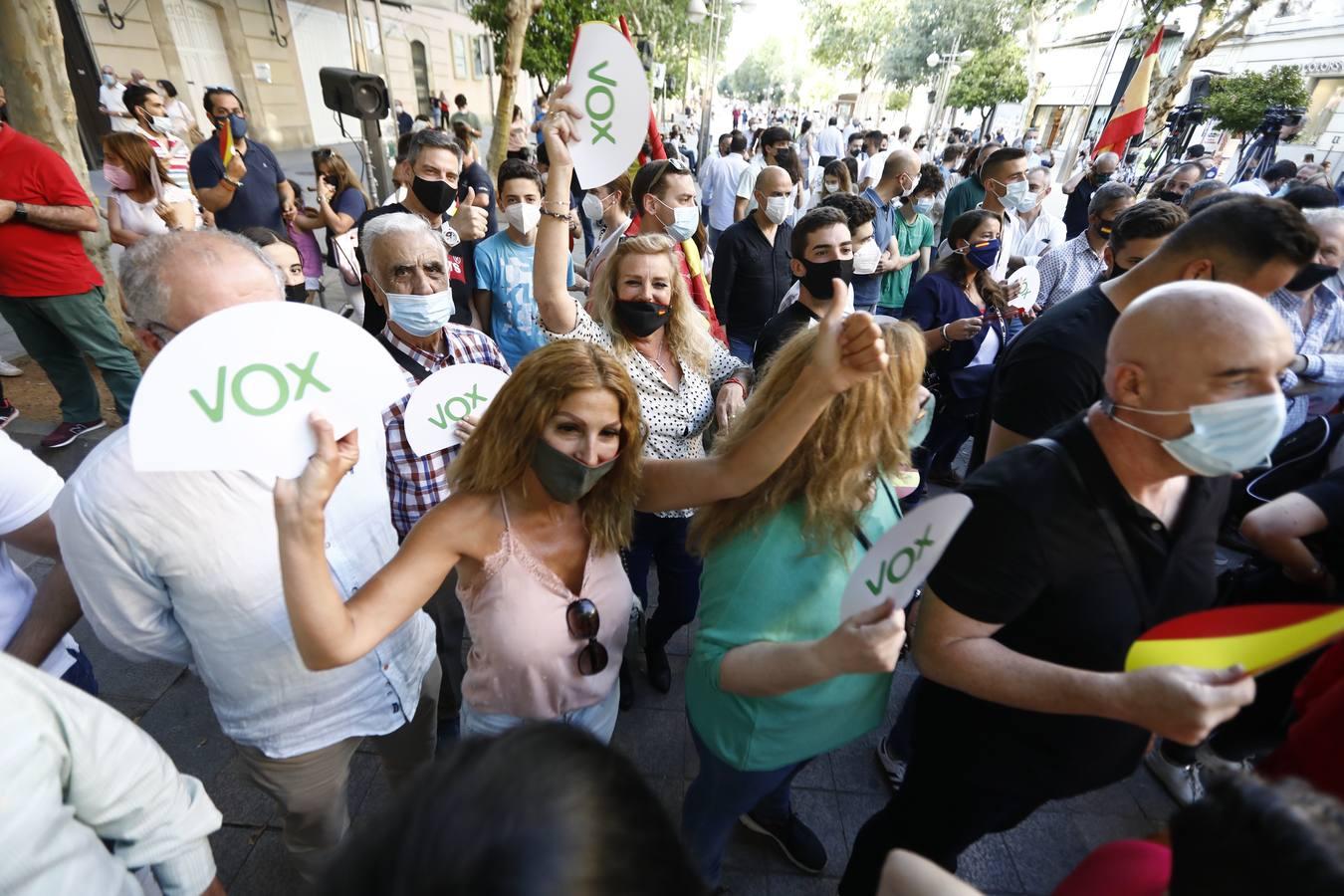 El mitin de Vox en Córdoba, en imágenes