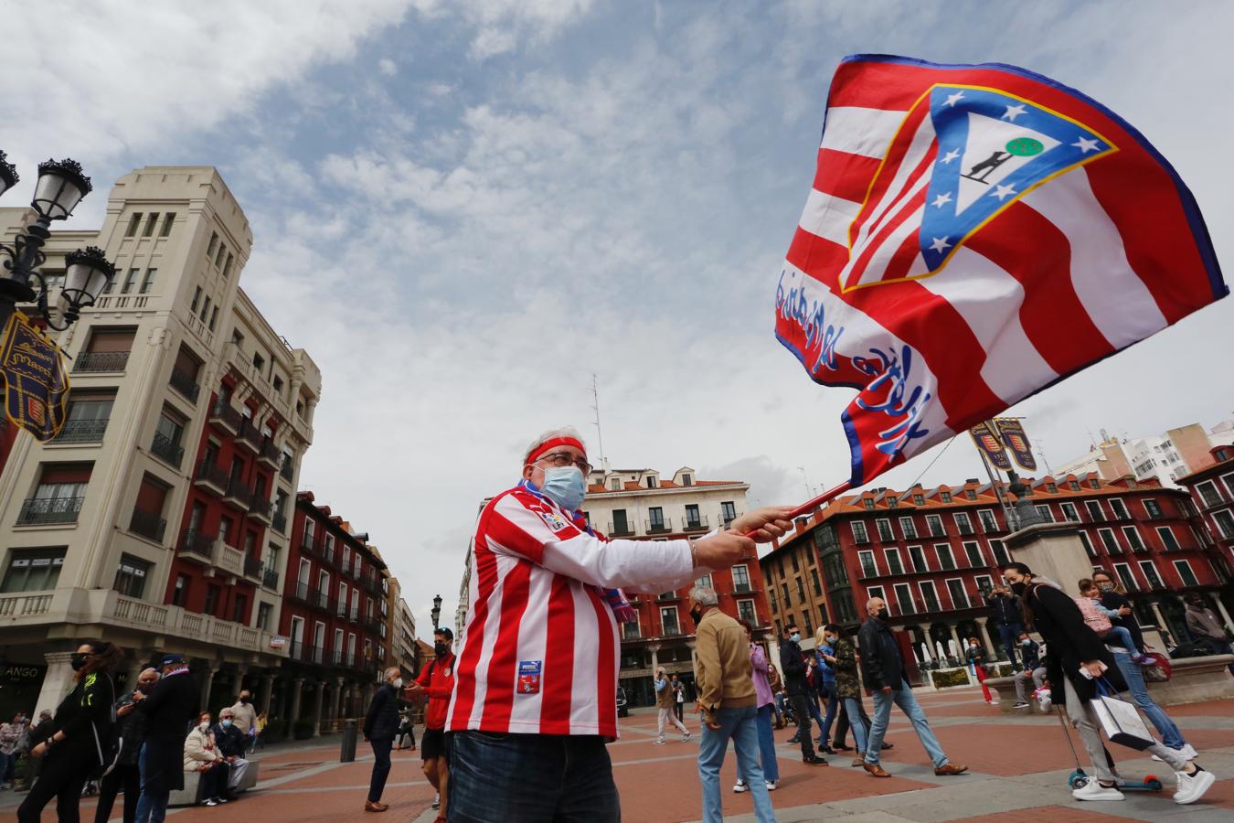 El Atlético gana la Liga: Las imágenes de las horas previas y de la celebración en Valladolid