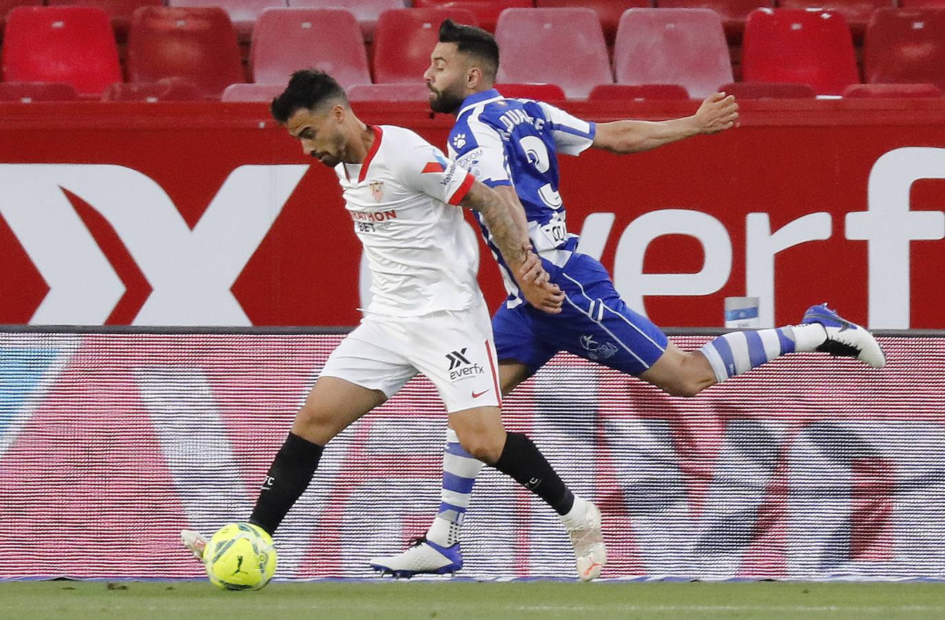 Partido entre el Sevilla FC y el Deportivo Alavés